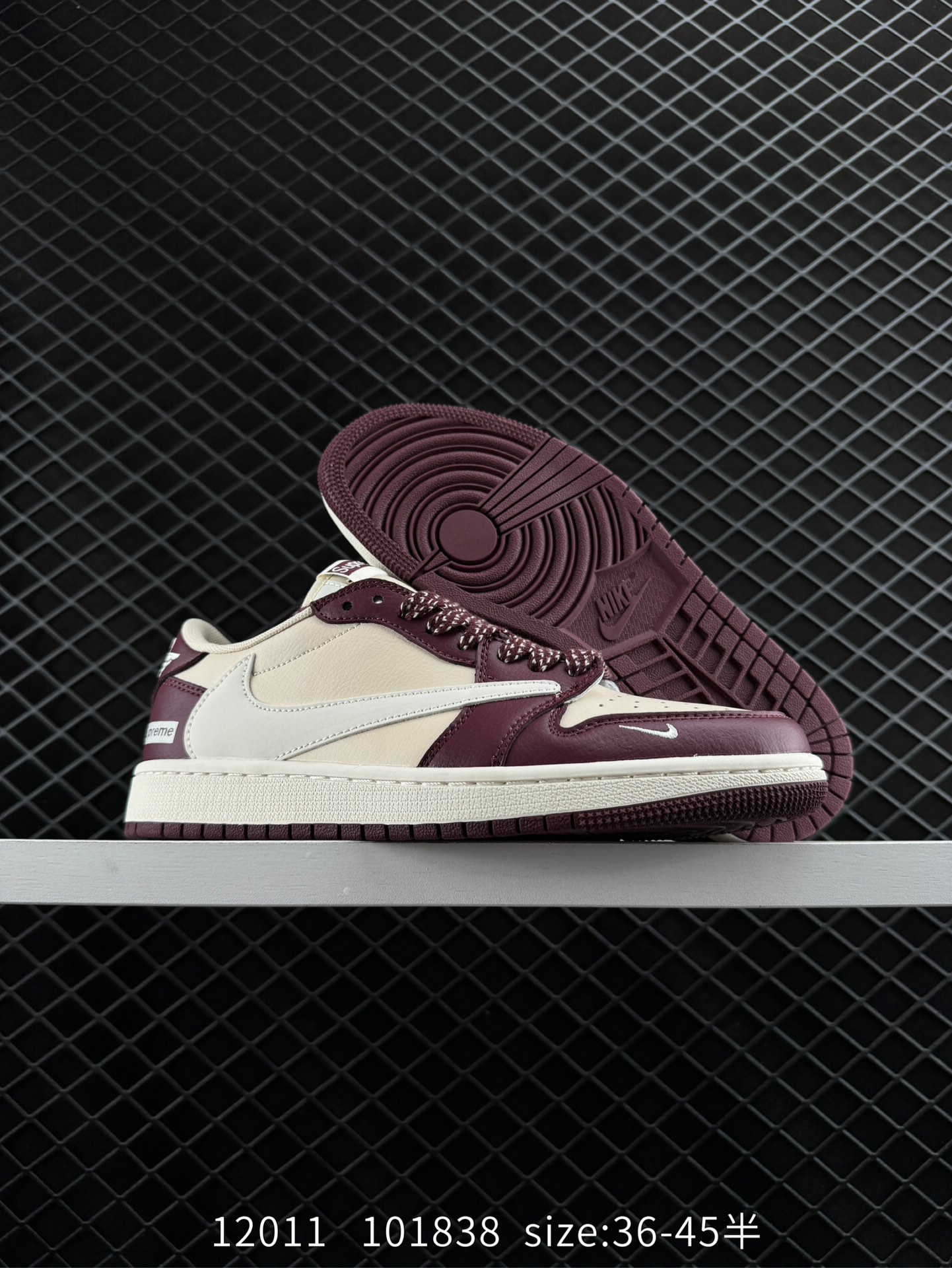 Travis Scott x Air Jordan 1 ” Reverse Mocha “